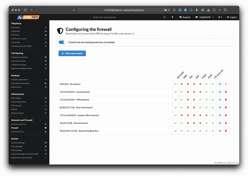 Embedded Firewall